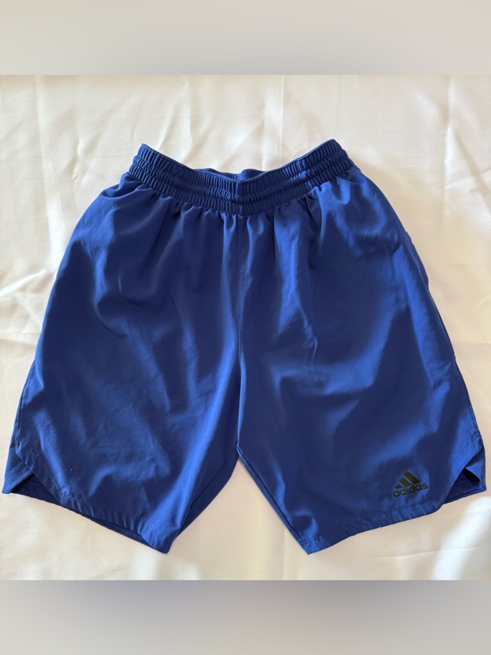 adidas Men's Royal Blue Athletic Shorts with Logo